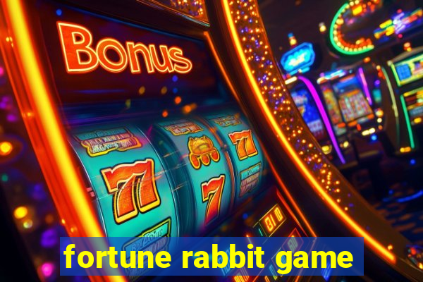 fortune rabbit game